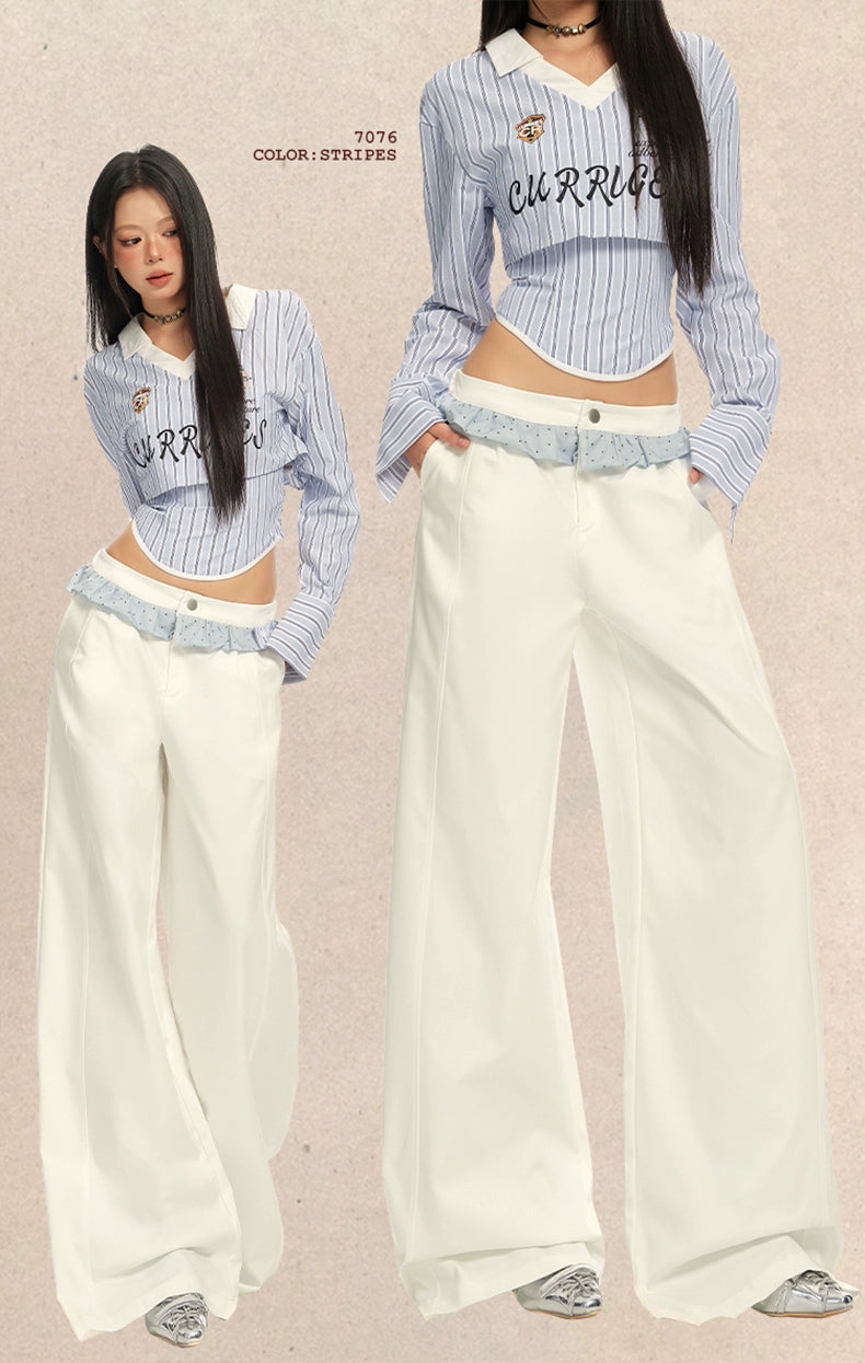 KPSR Ballet Lace Slacks