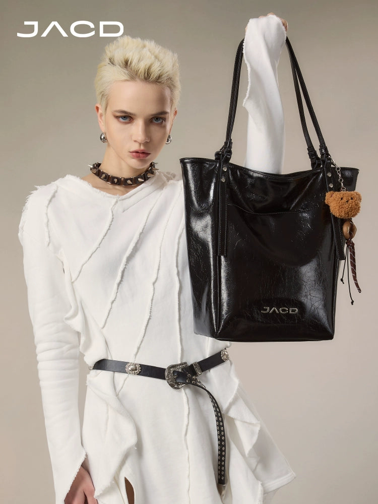 JACD Retro Versatile Underarm Large Capacity Tote Bag