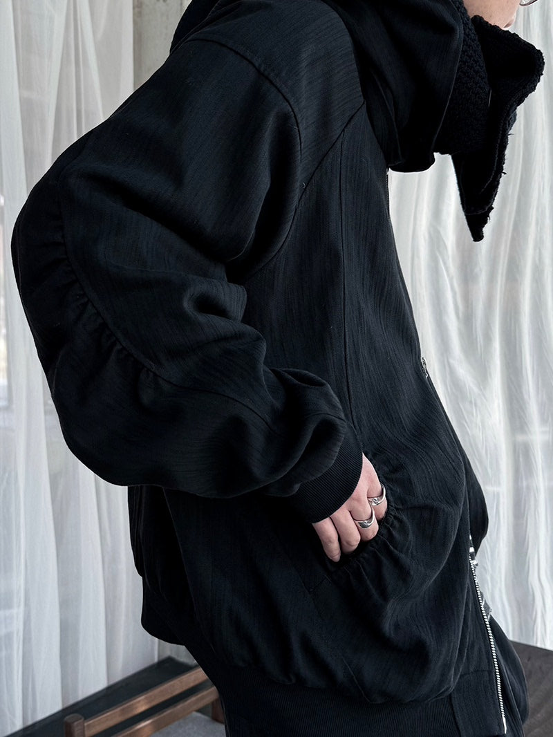 RELABEL Removable Hooded Casual Jacket