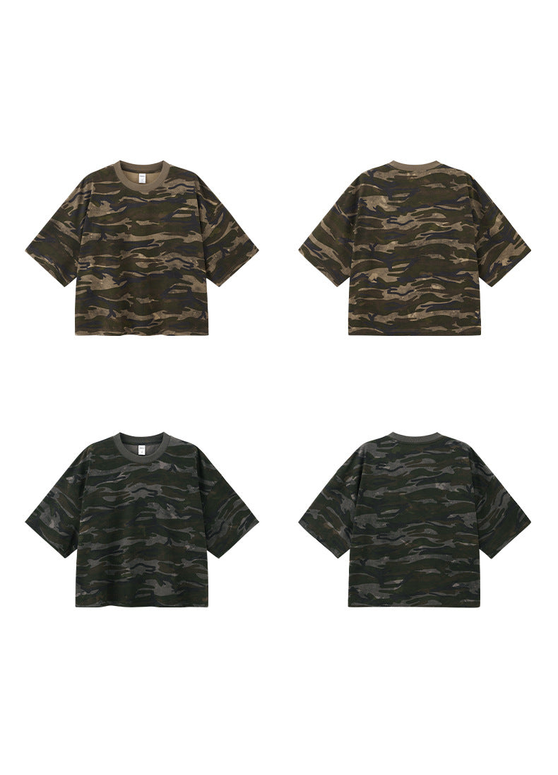 INF Boxy Camouflage Tee