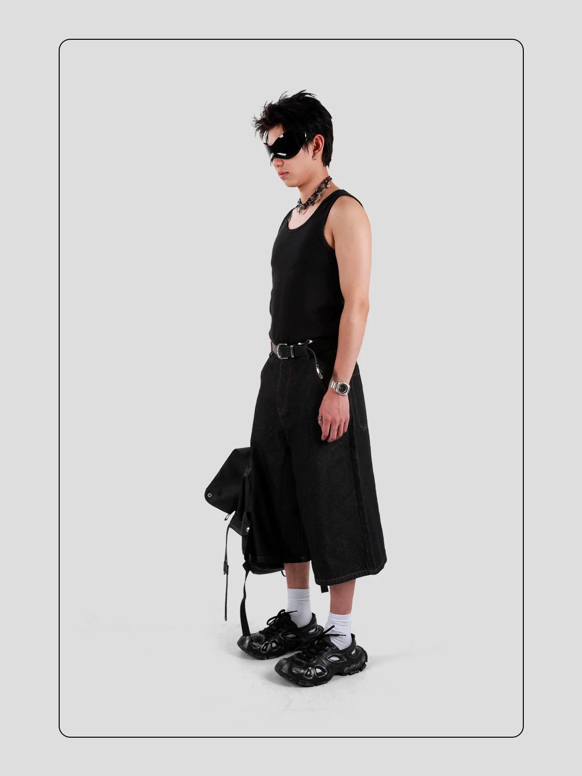 HANQIAORJI Outdoor Lightweight Hole Shoes Platform Sandals
