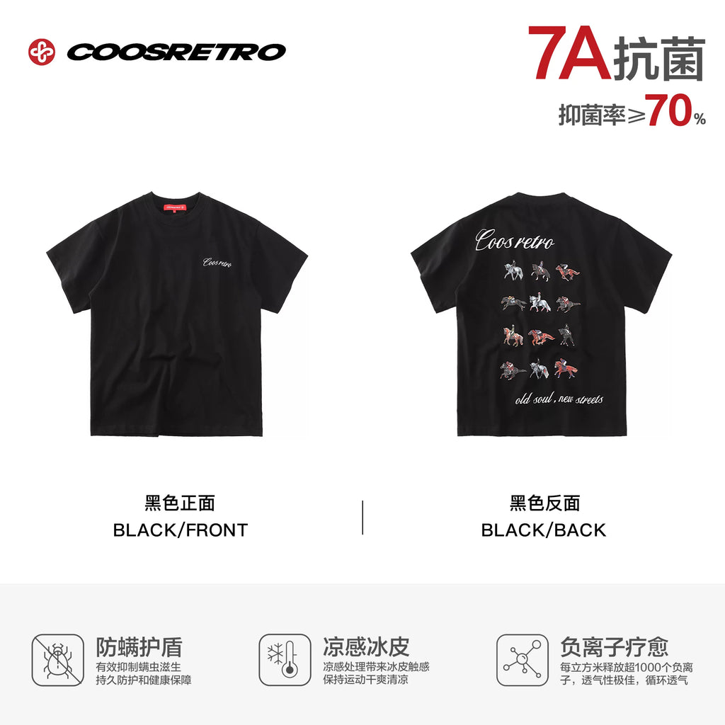 CoosRetro Retro Loose and Versatile Tee