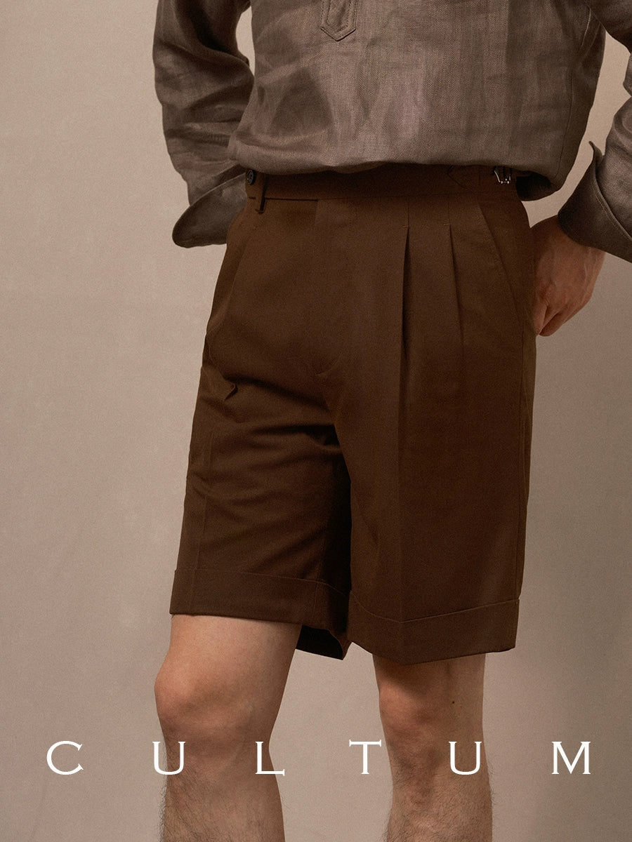 CULTUM Light Breathable Micro-elastic Retro Casual Trousers