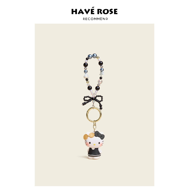 HAVEROSE Hellokitty Cute Girl Heart Pendant