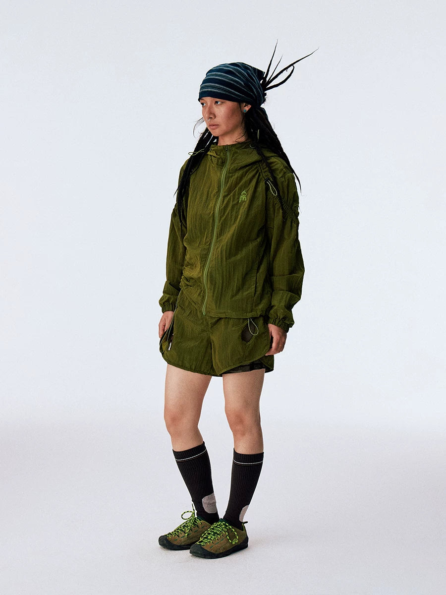 CONP Outdoor Irregular Pleated Jacket