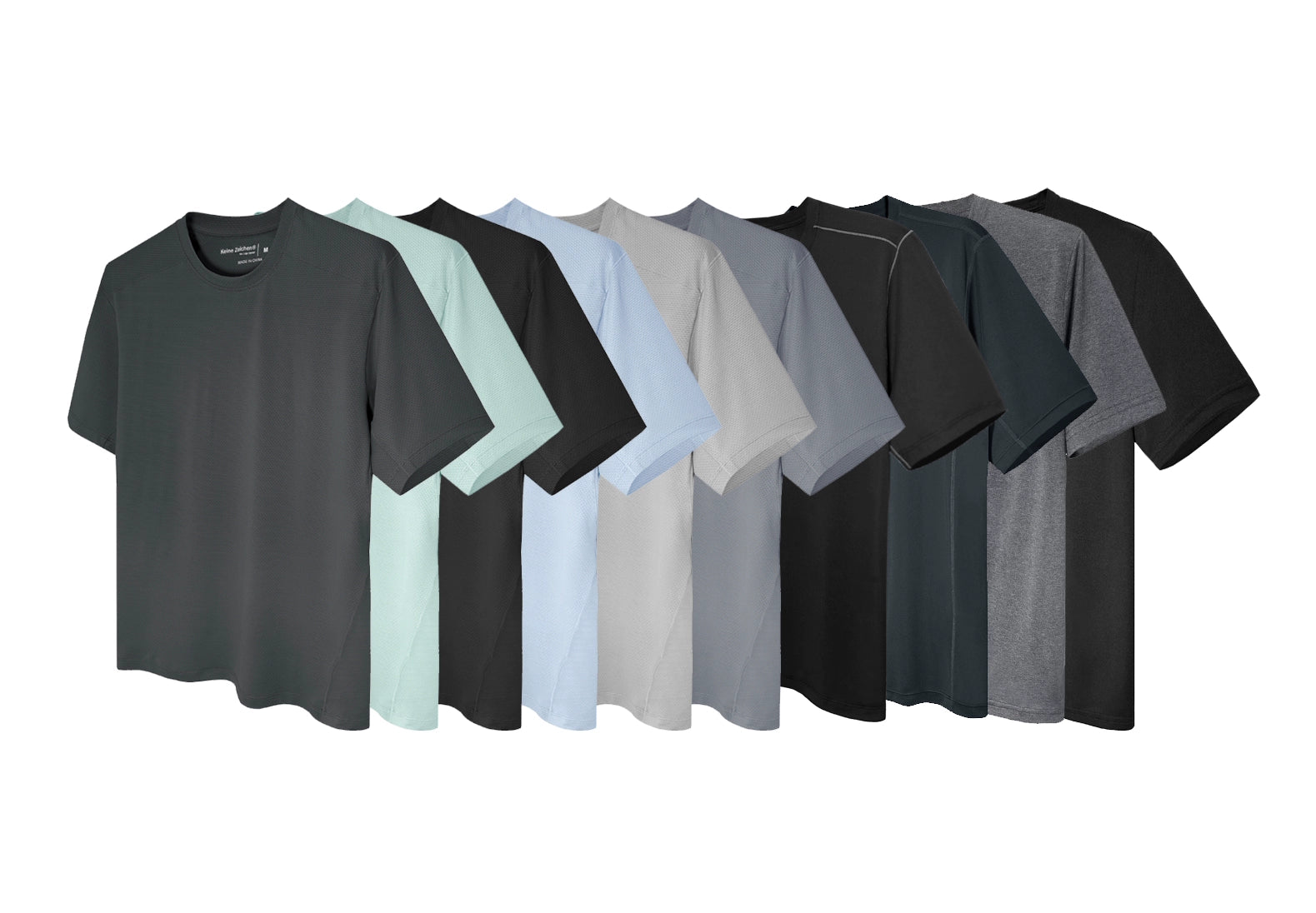 NO LOGO Sports Quick Drying Breathable Tee