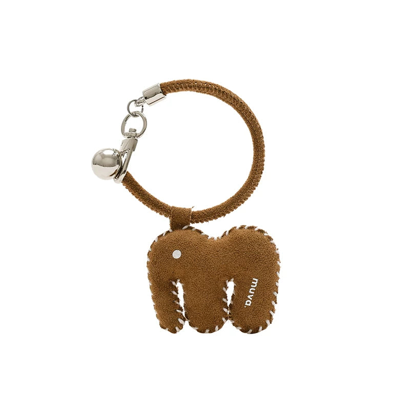 MUVA Autumn and Winter Velvet Color Elephant Cute Bag Pendant