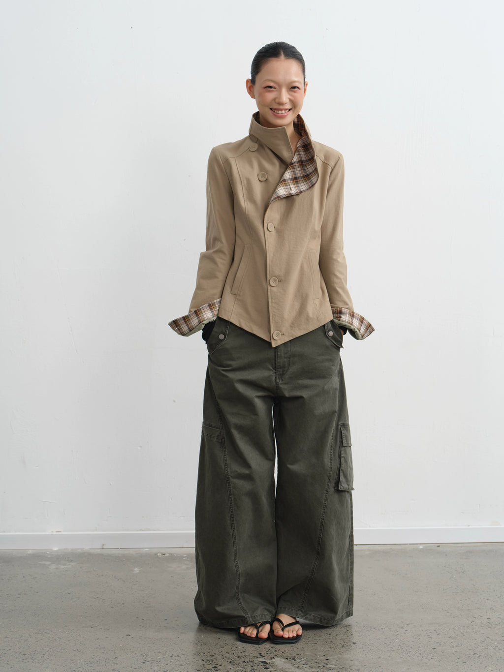 LINY LIBERTY Vintage Loose Trench Coat