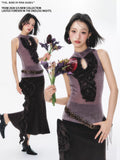 YEDM Slim Fit Hollow Vest