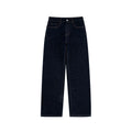 NICEBAD Washed Embroidered Straight Jeans