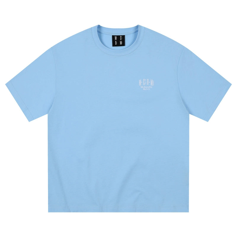MEDM Letter Embroidery Loose Tee