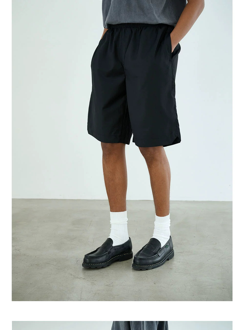 Anniehall Two-tone Retro Boxer Shorts