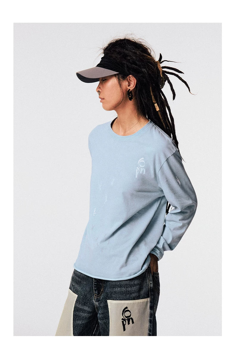 CONP Retro Smudge Casual Long Sleeve