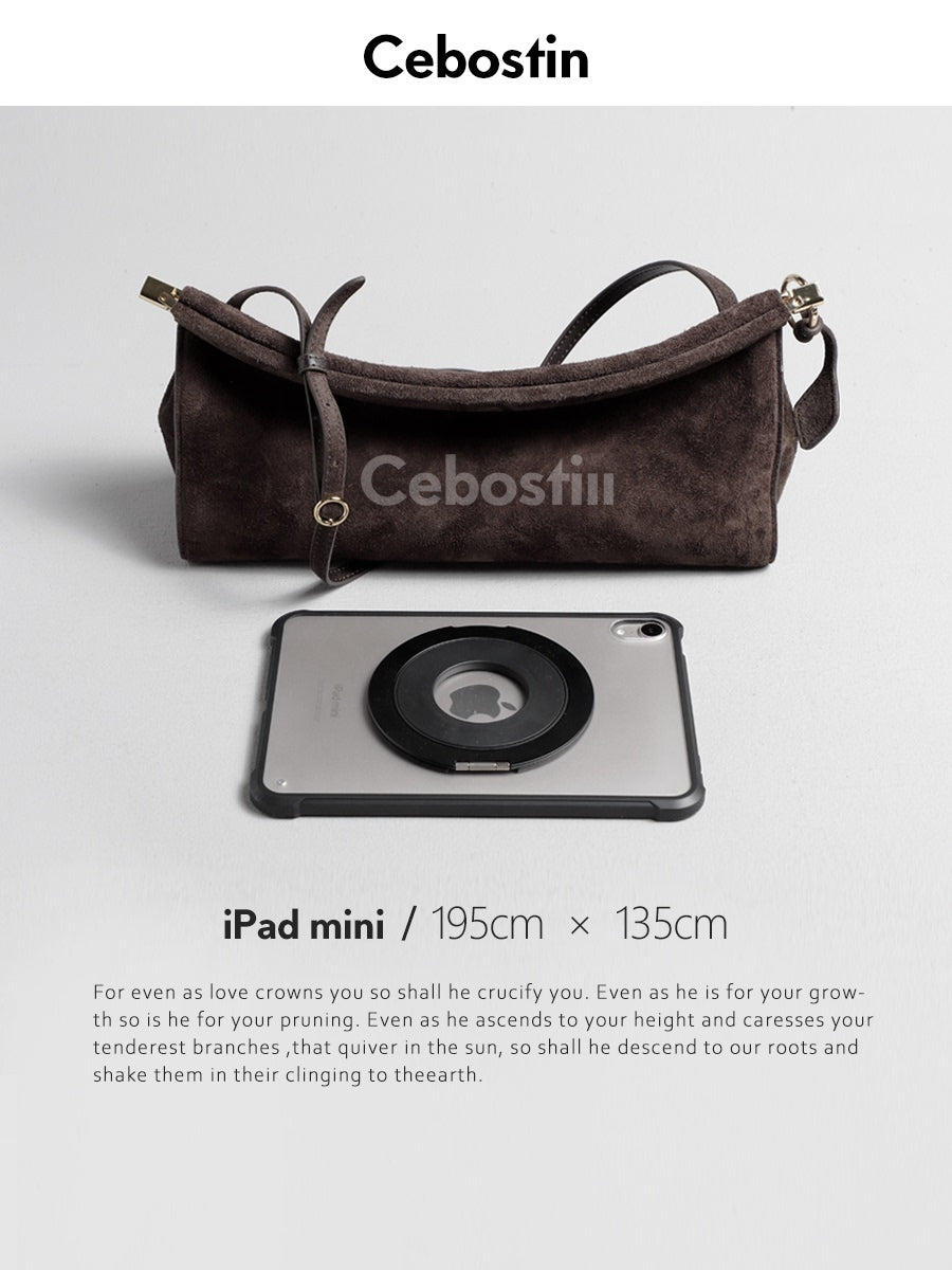 Cebostin Matte Cowhide Premium Messenger Bag