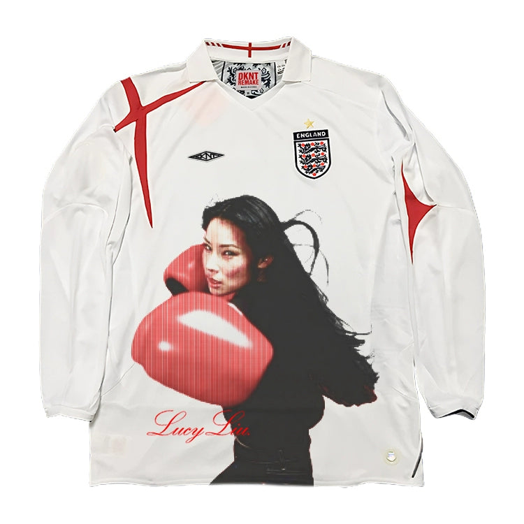 REMAKE Red Gloves Portrait Retro Jersey Tee