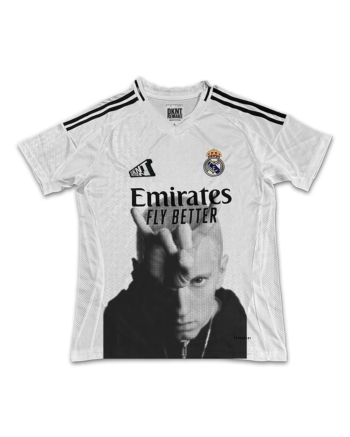 KANYE Portrait Print Casual Versatile Tee