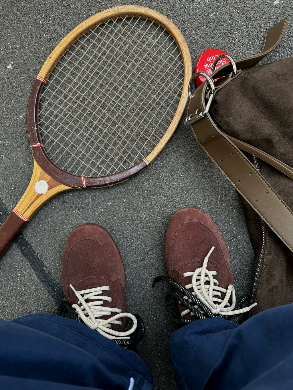 Borrowed Project Multi-strap Inkjet Contrasting Casual Sneakers