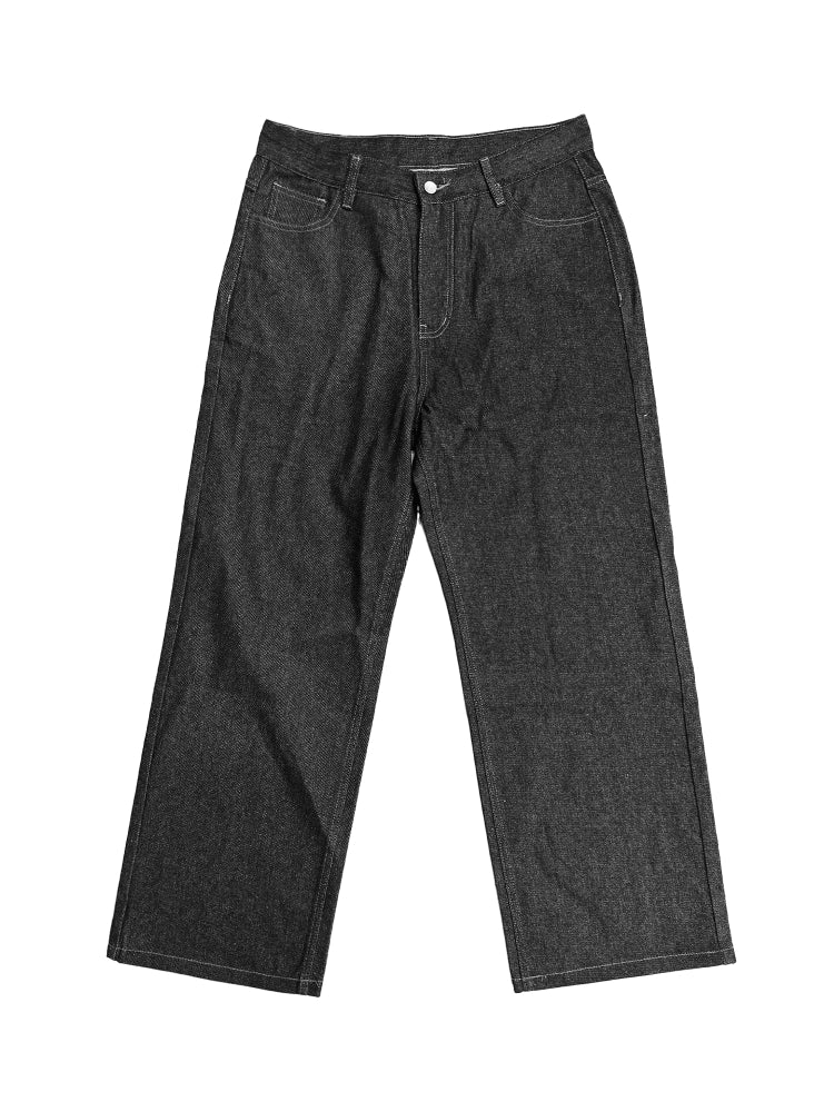 SoSick25ss "Year of the Snake Limited" original basic original cow silhouette straight high-end jeans