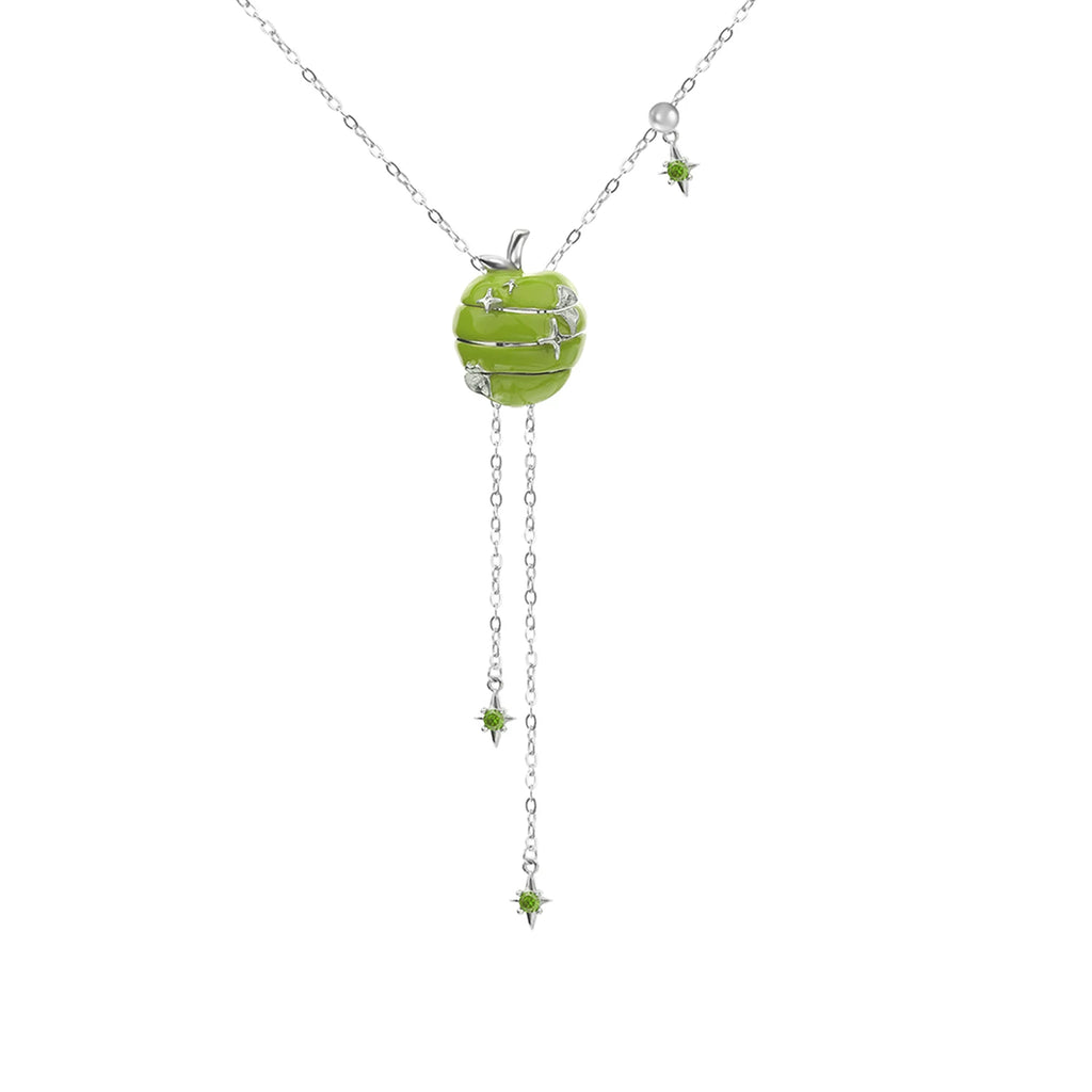DOACH Apple Sliced Pendant Necklace