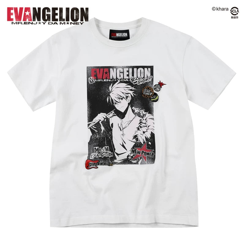 MEDM Old Casual Crew Neck Versatile Tee
