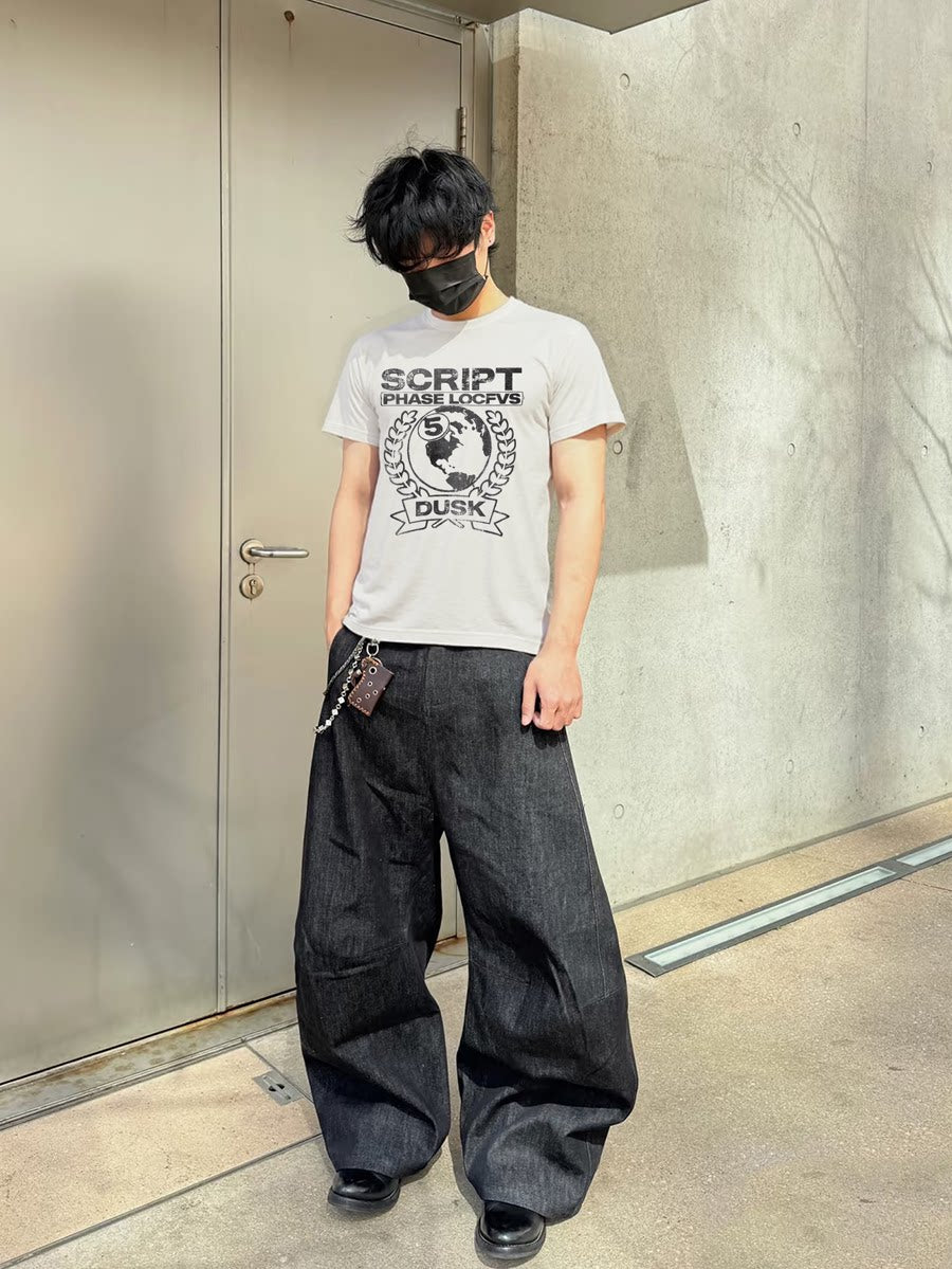 TWOMOONS Simple Casual Versatile Tee