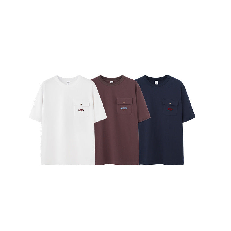 INF Pocket Flocking Printed Tee
