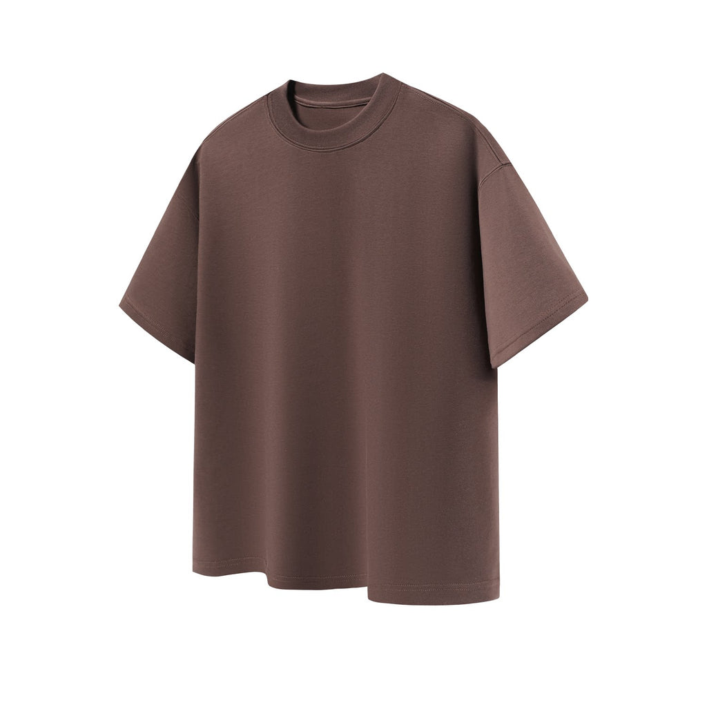 MANUSCRIPT Ice Feeling Front Shoulder Casual Tee