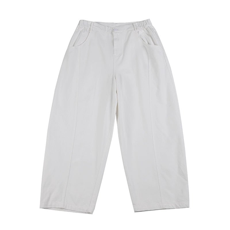 NOEARS Japanese Retro Ruffian Handsome Tooling Wide-leg Pants