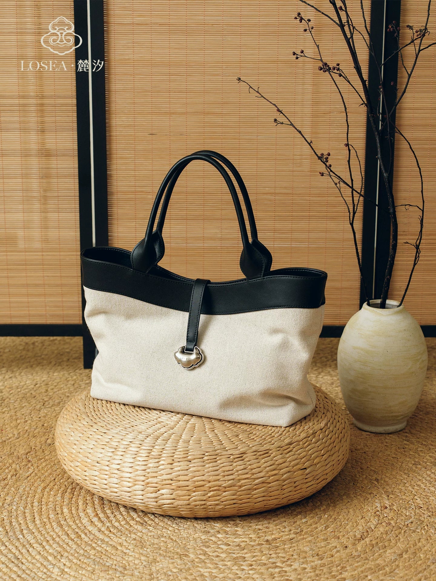 LOSEA First-layer Cowhide Handbag