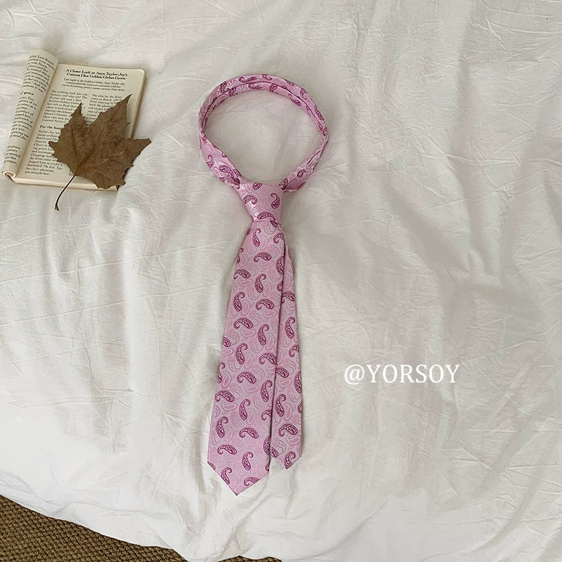 YORSOY Academy Style Niche Trendy Tie