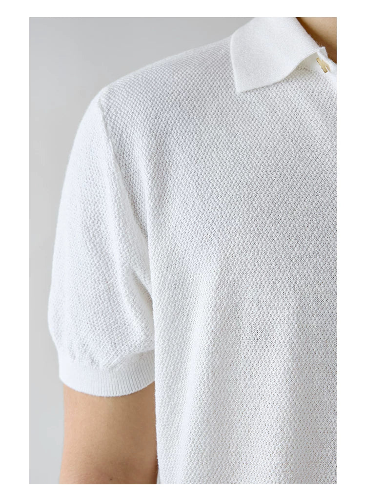 SEE ALSO Breathable Slack Knitted POLO Shirt