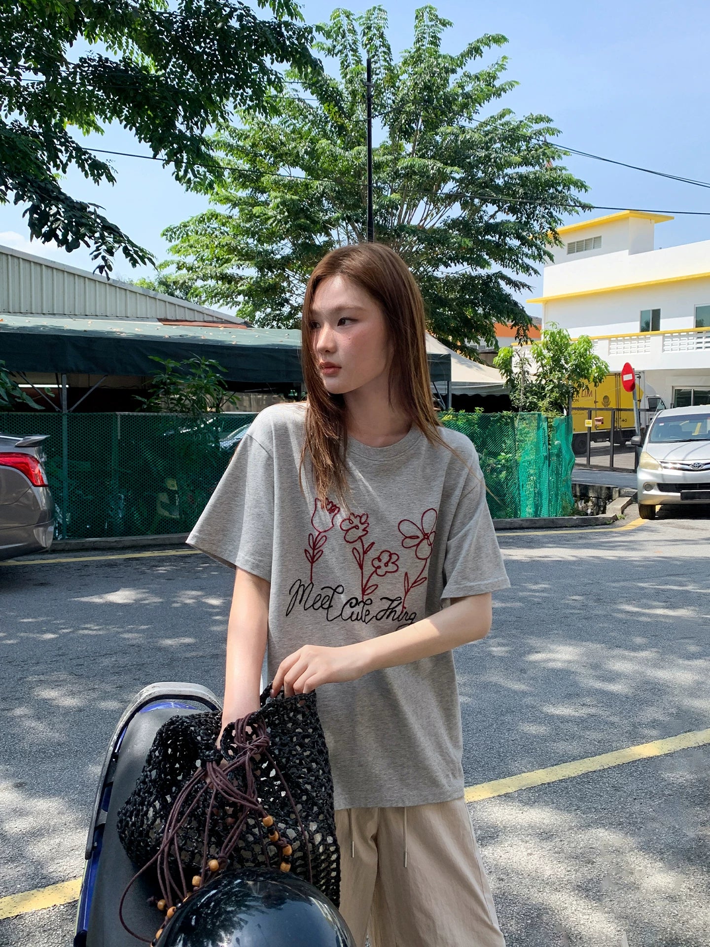 KANO Casual Round Neck Lazy Tee