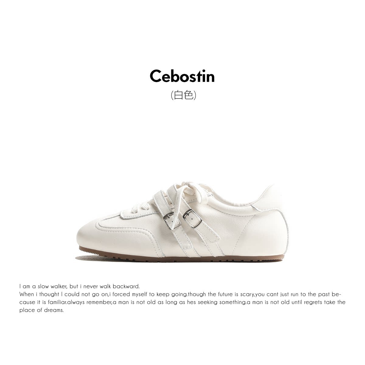 Cebostin First Layer Cowhide Heightening Casual Shoes