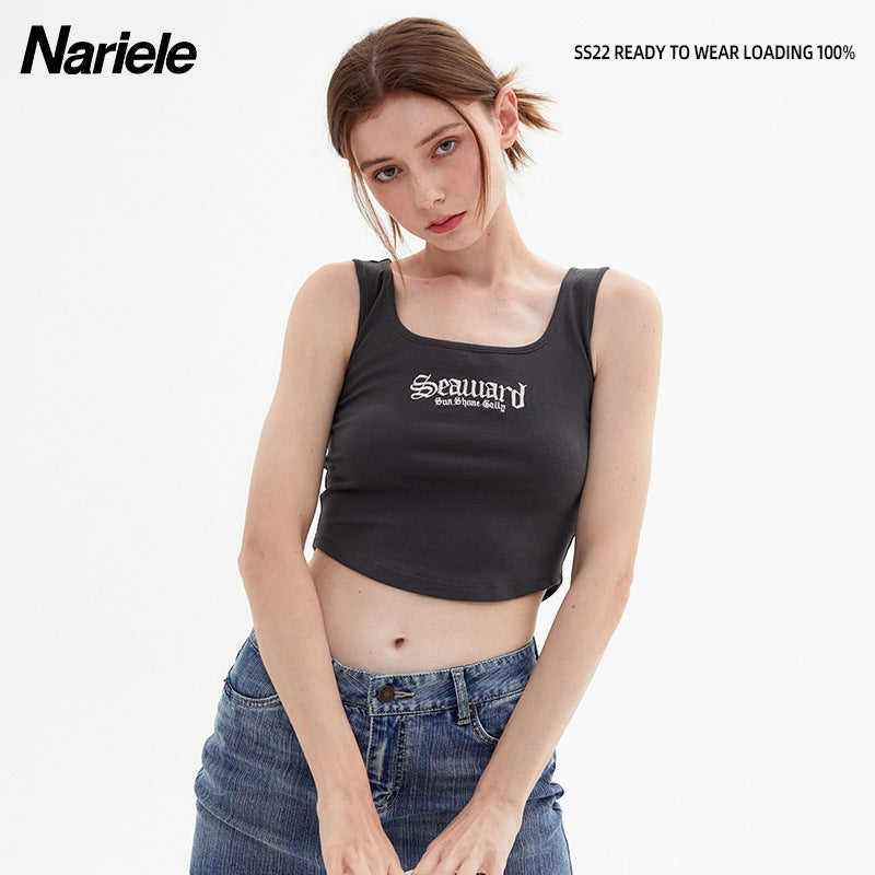 Nariele  Sweet and Spicy Style Outer Wear Slim Sling