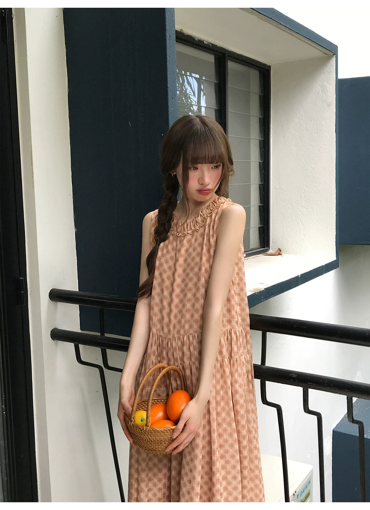 KANO Twill Flowing Dress