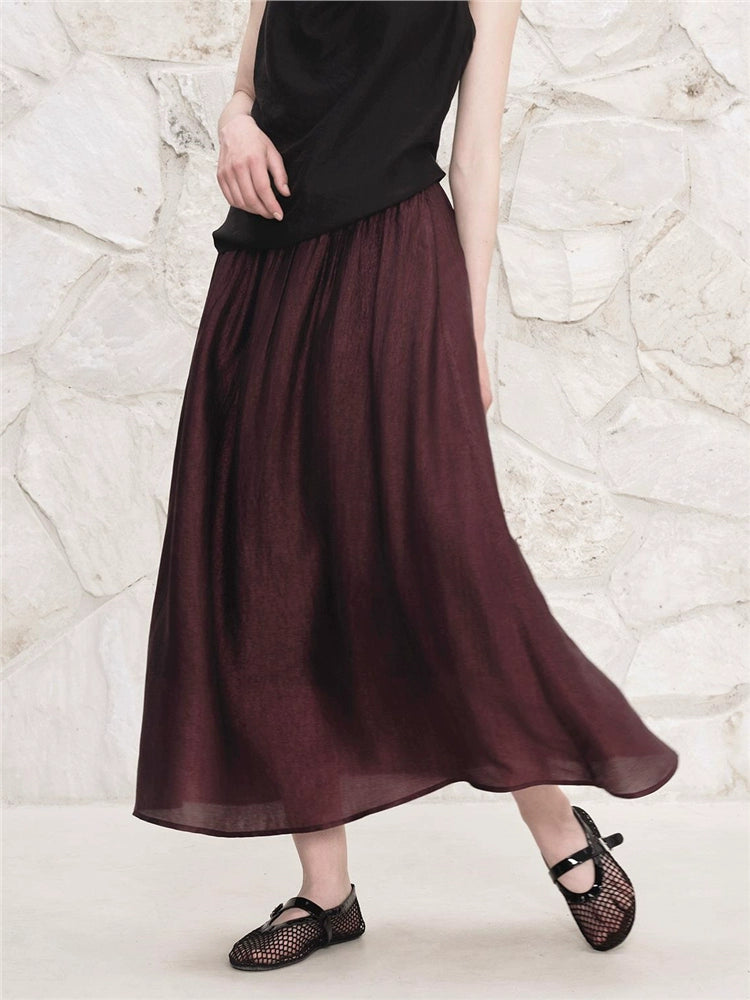 Giordano Versatile Elastic Waist Skirt