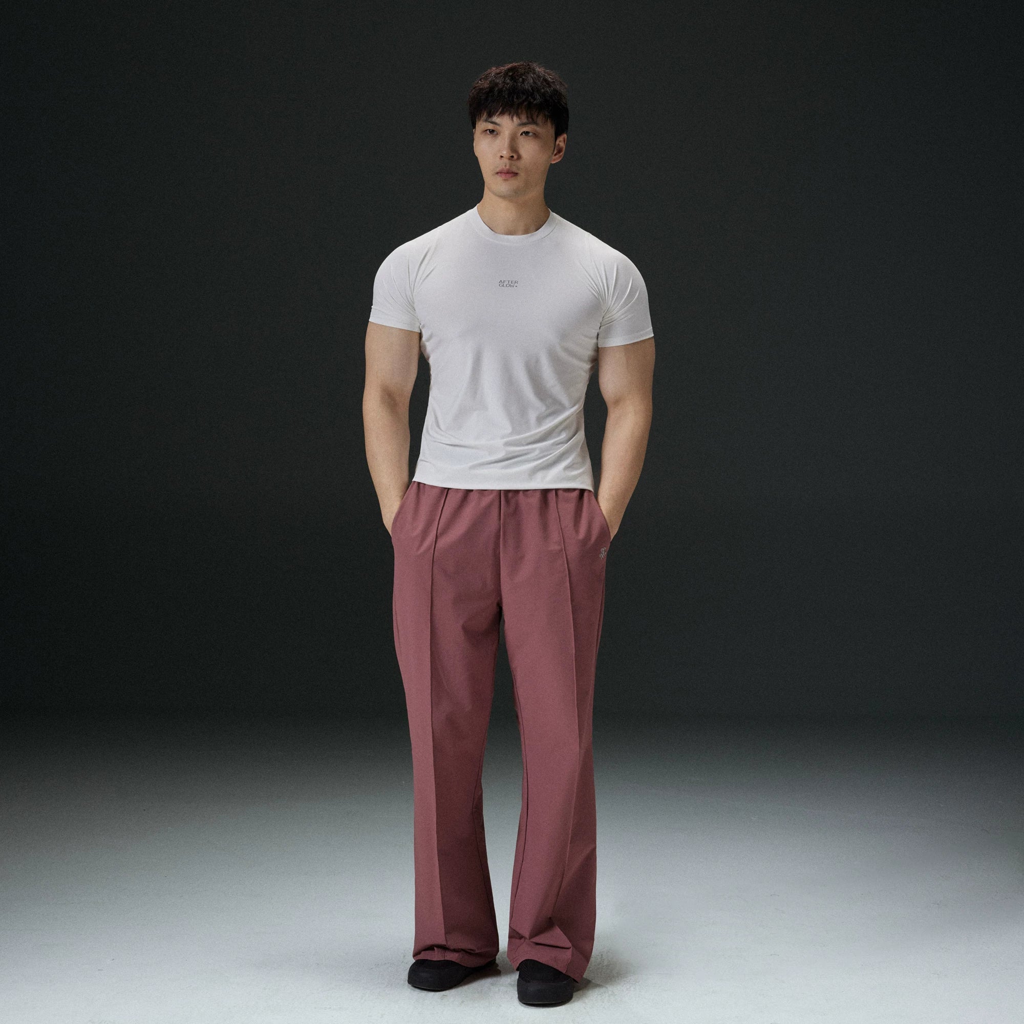 AFTERGLOW High Elastic Quick Dry Sports TEE