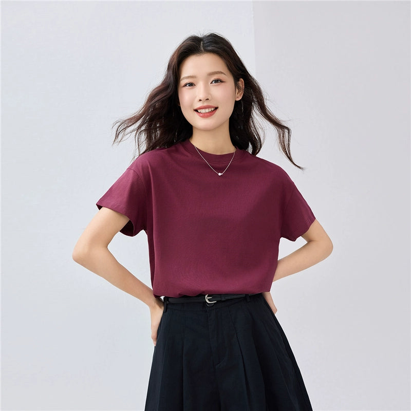 Giordano Comfortable Loose Small Turtleneck Tee