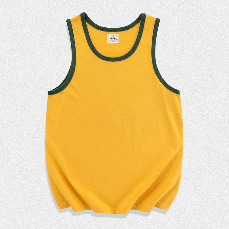 PrintAce Retro Old Sports Loose I-shaped Vest