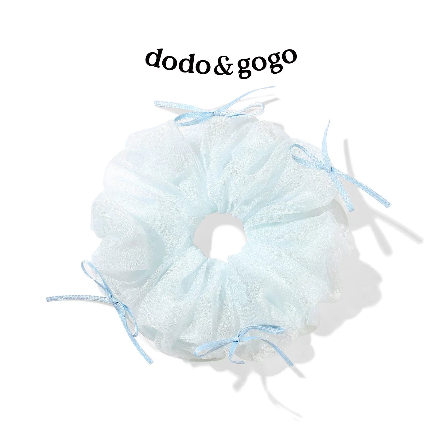 DODOGOGO Mesh Bow Large Intestine Hair Band