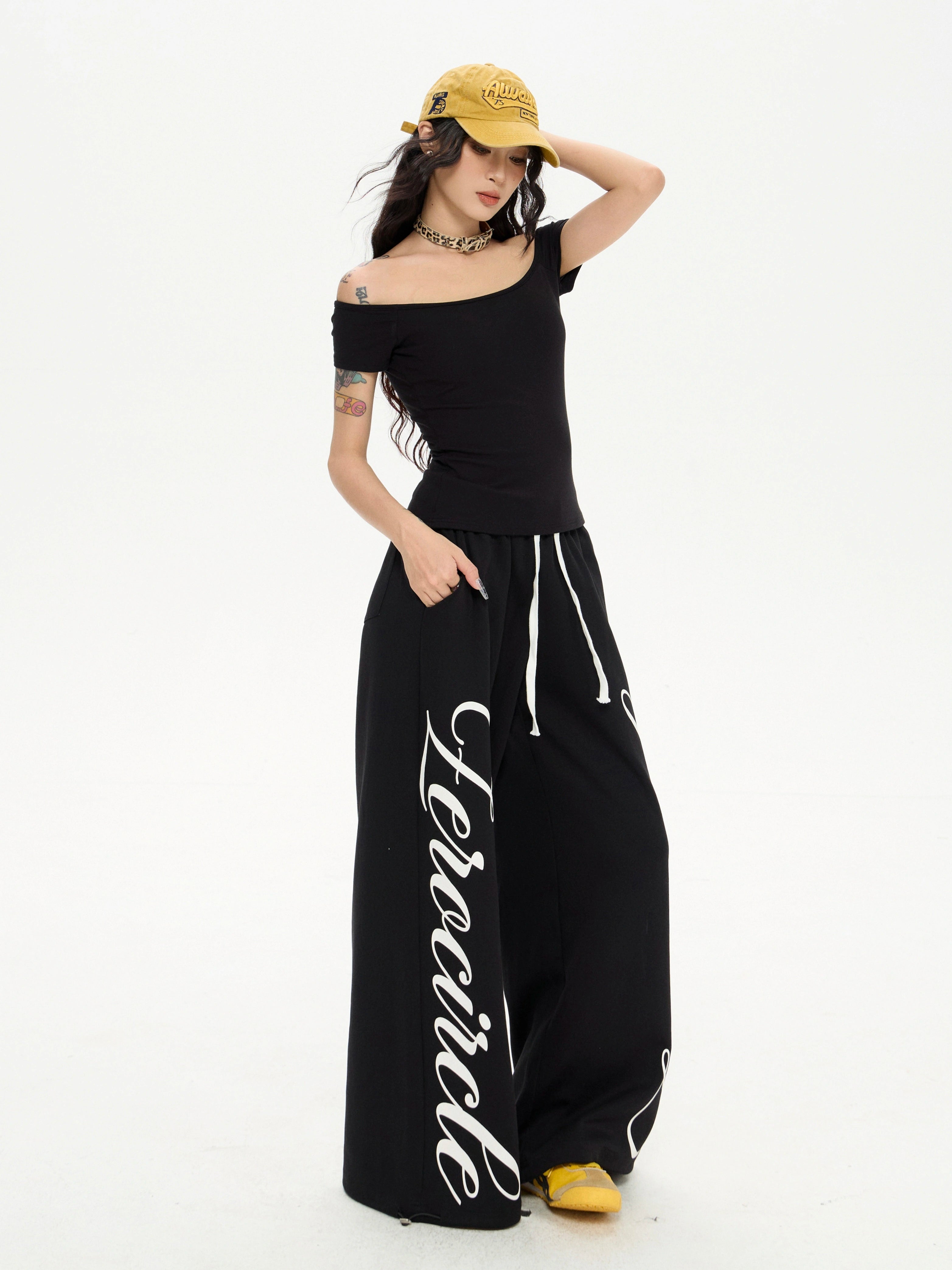 Zero Loose and Thin Niche Straight Pants