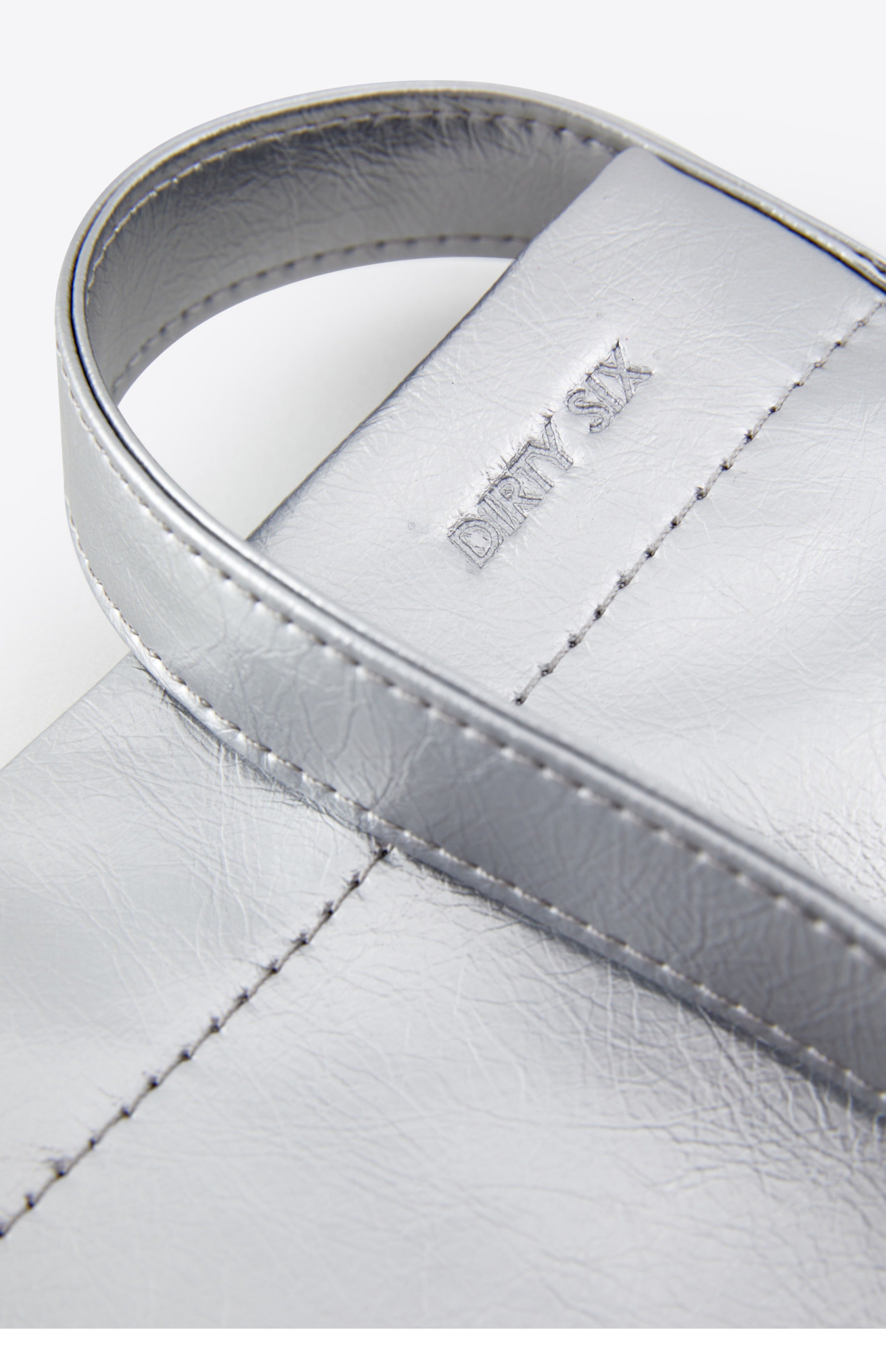 DirtySix Cow Split Leather bang bang franc small flower bag "FAFA" millet nail design