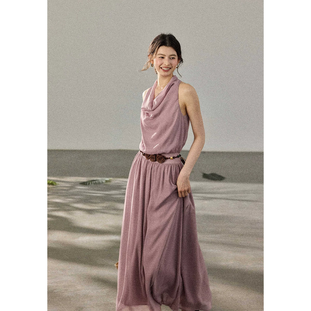 TYANG Neck Temperament Gentle Dress