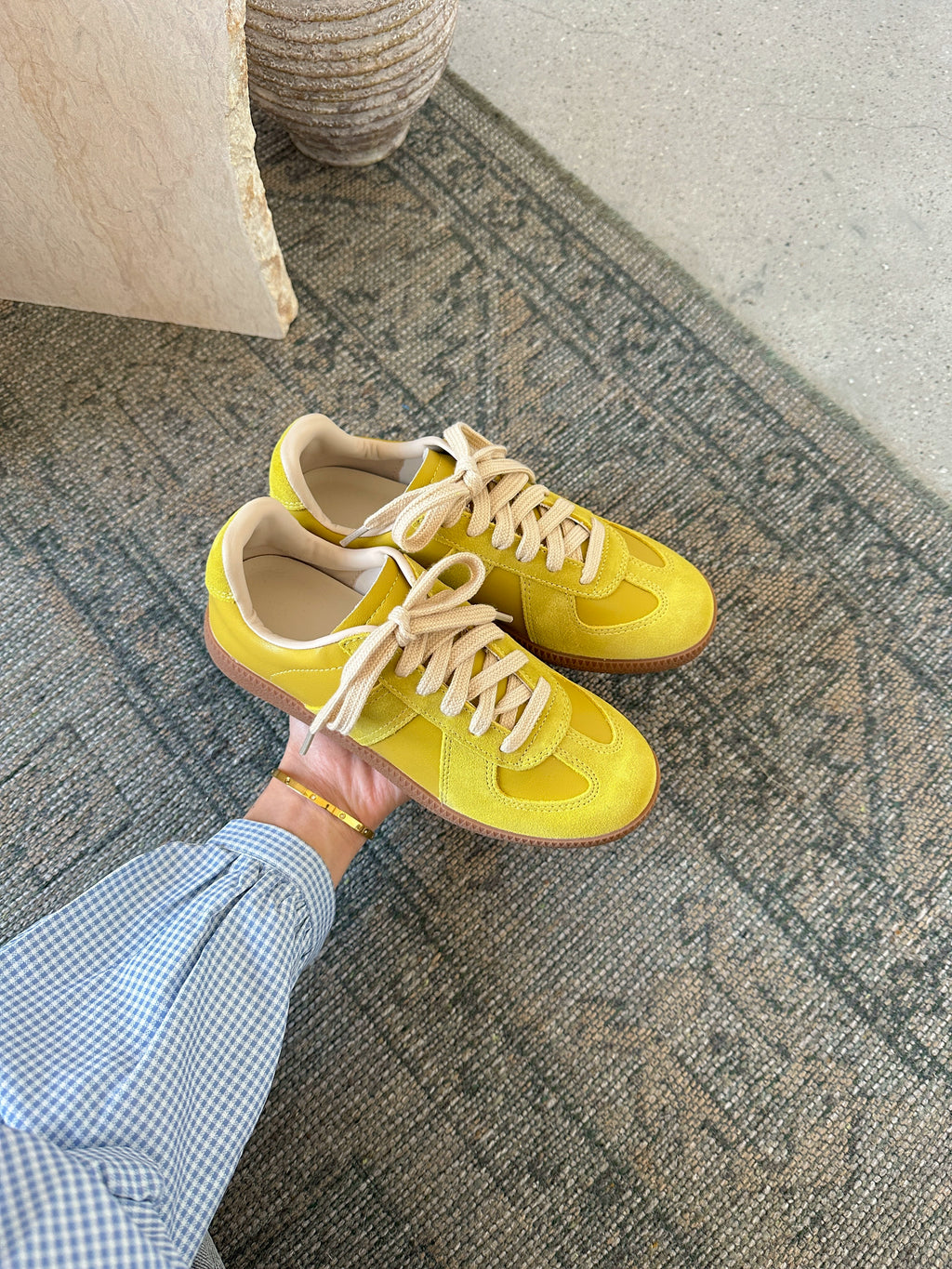 Lidaren Produced Vintage Inner Heightening Sneakers