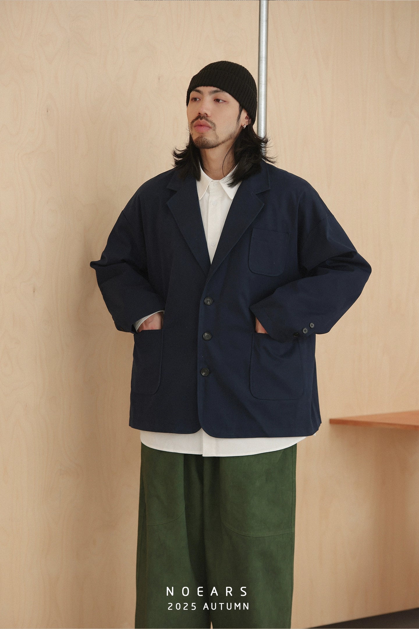NOEARS Loose Ruffian Handsome Blazer