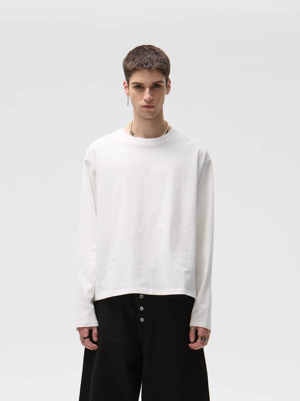 CENSMADE Casual Versatile Long-sleeved Bottoming Shirt