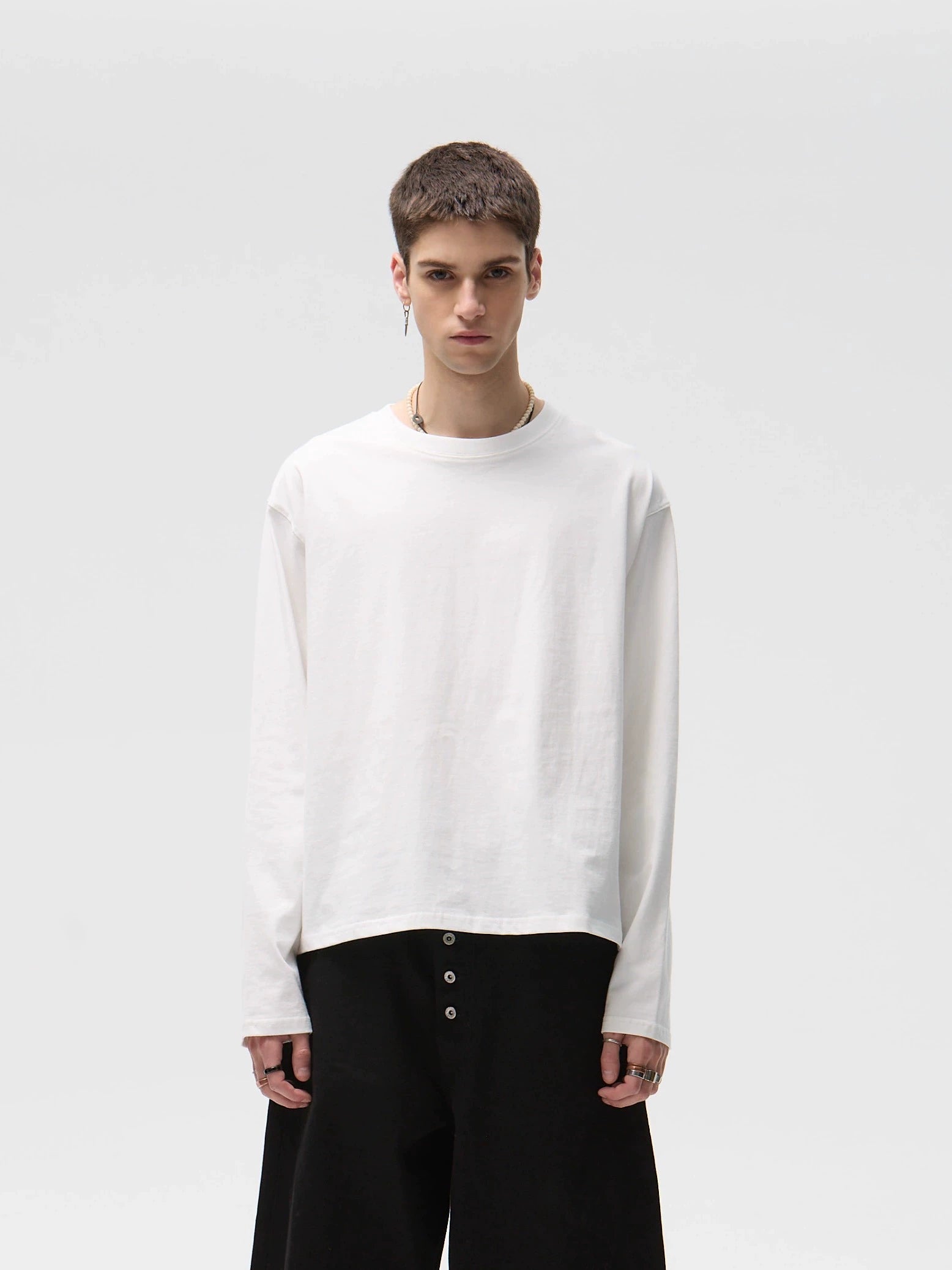 CENSMADE Casual Versatile Long-sleeved Bottoming Shirt