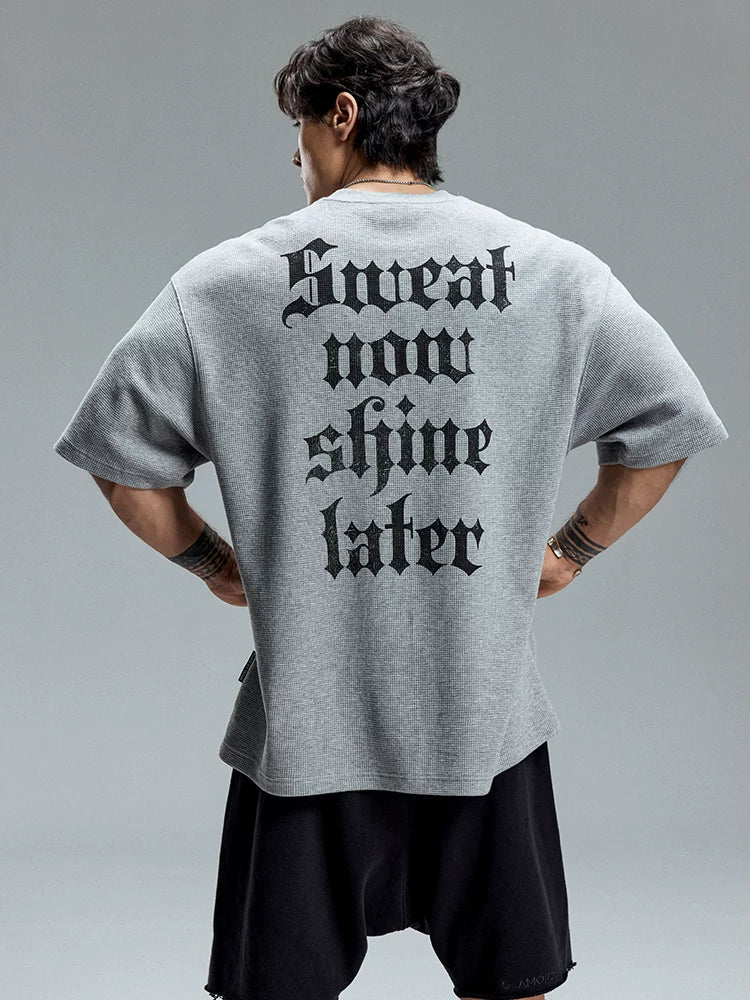 MuscleDog Sports Leisure Loose Tee