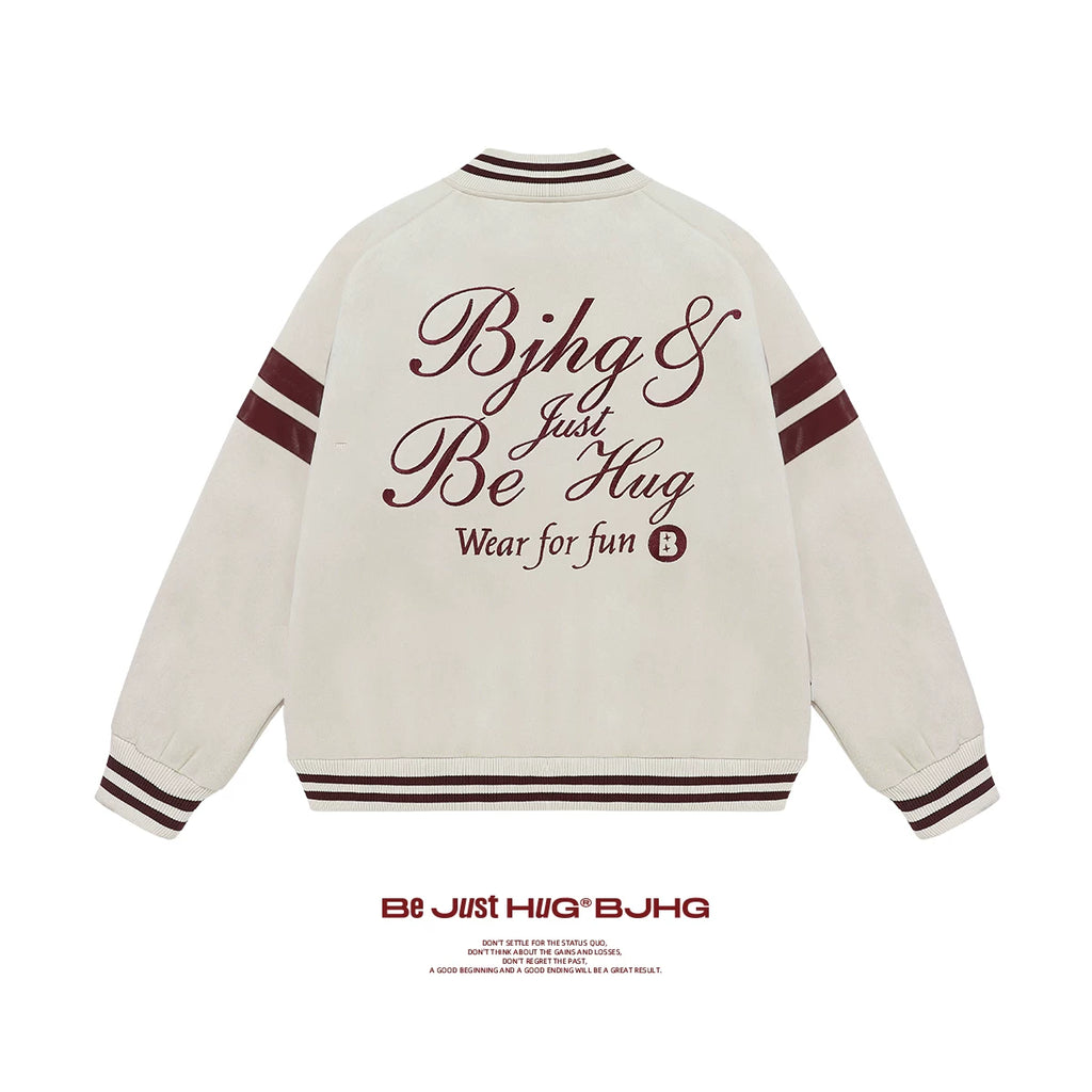 BJHG Premium Embroidery Trendy Shoulder Jacket
