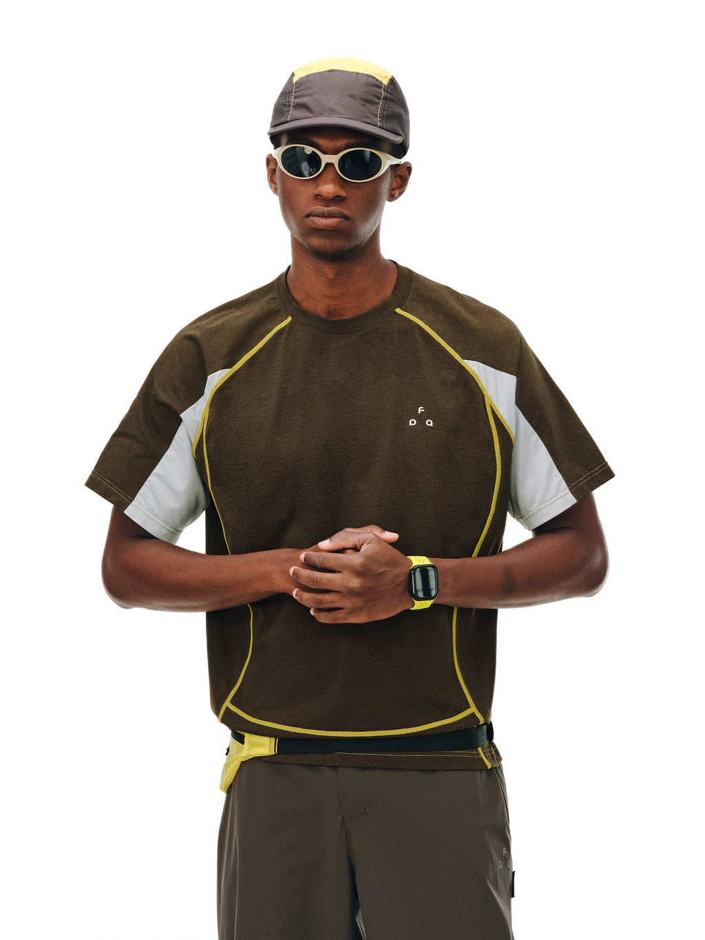 FPA Contrasting Splicing Quick Drying Casual Tee